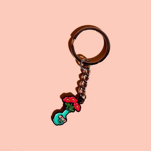 Ouidi Enamel Keychain