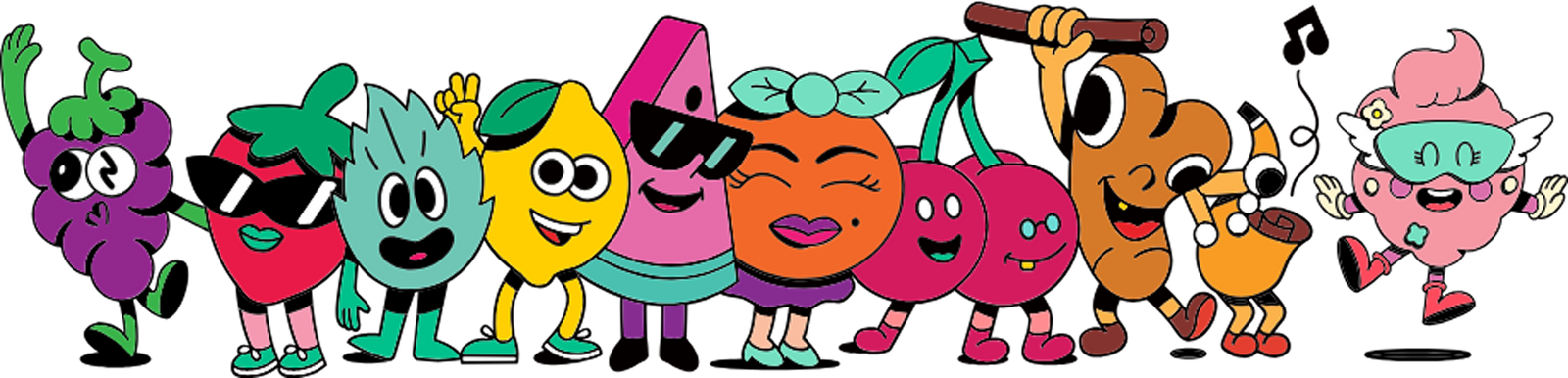 Brand character illustration